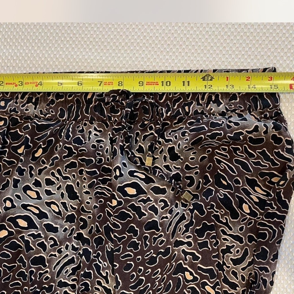 Hester & Orchard M Leopard Print Elastic Tie Wais… - image 5